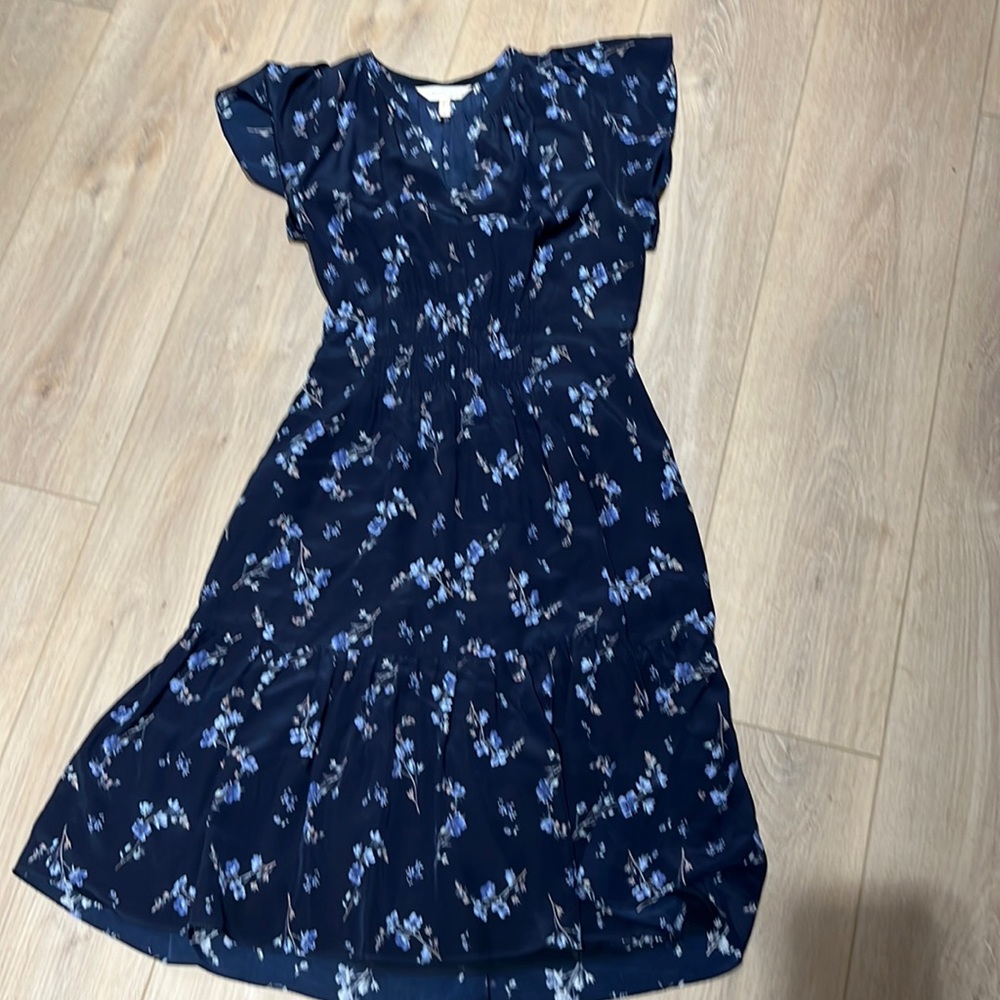 Rebecca Taylor silk flowy dress. Size 00/xs